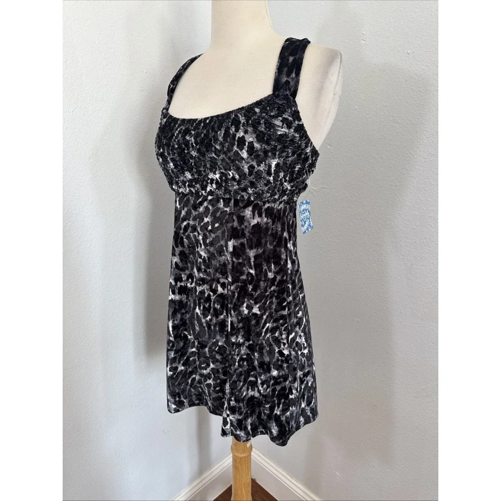 Free People Mini Dress Womens‎ S Virgo Moon Velvet Party Night Out Y2K